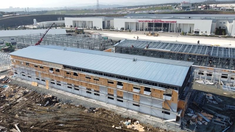 Hatay Hospital Housing — earthquake-resistant staff housing